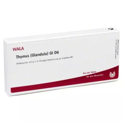 THYMUS GLANDULA GL D 6 ampula, 10X1 ml