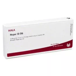 HEPAR GL D 6 ampula, 10X1 ml