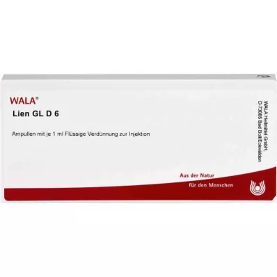 LIEN GL D 6 ampula, 10X1 ml