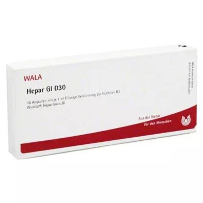 HEPAR GL D 30 ampula, 10X1 ml