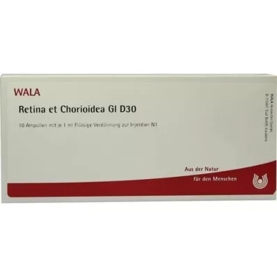 RETINA ET Choroidea GL D 30 ampula, 10X1 ml