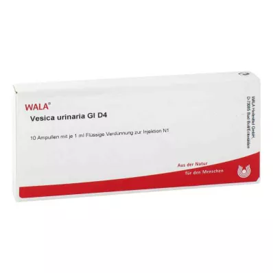 VESICA URINARIA GL D 4 ampule, 10X1 ml