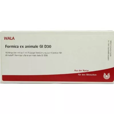 FORMICA EX animale GL D 30 ampula, 10X1 ml