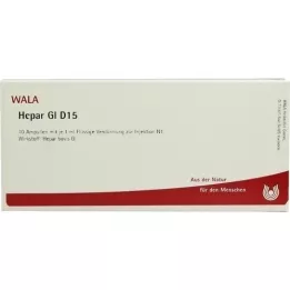 HEPAR GL D 15 ampula, 10X1 ml