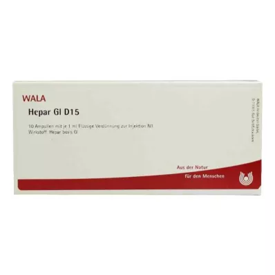 HEPAR GL D 15 ampula, 10X1 ml