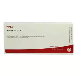 RENES GL D 15 ampula, 10X1 ml