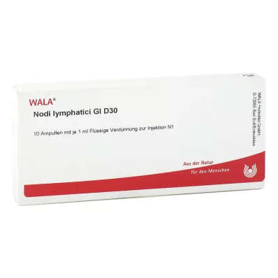 NODI lymphatici GL D 30 ampula, 10X1 ml