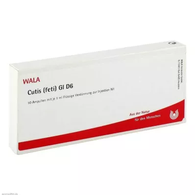 CUTIS feti GL D 6 ampula, 10X1 ml