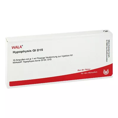 HYPOPHYSIS GL D 15 ampula, 10X1 ml