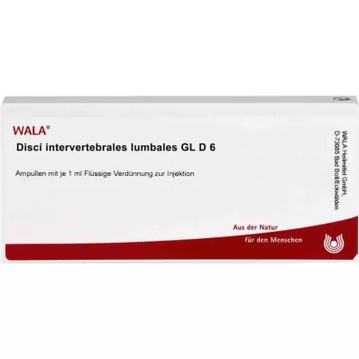 DISCI intervertebralni lumbalni GL D 6 ampula, 10X1 ml DISCI intervertebralni lumbalni GL D 6 ampula, 10X1 ml