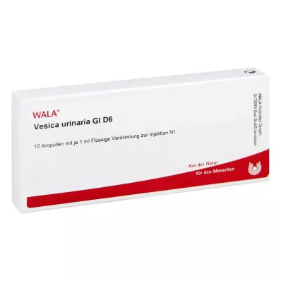 VESICA URINARIA GL D 6 ampula, 10X1 ml