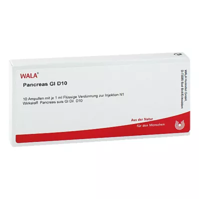 PANCREAS GL D 10 ampula, 10X1 ml PANCREAS GL D 10 ampula, 10X1 ml