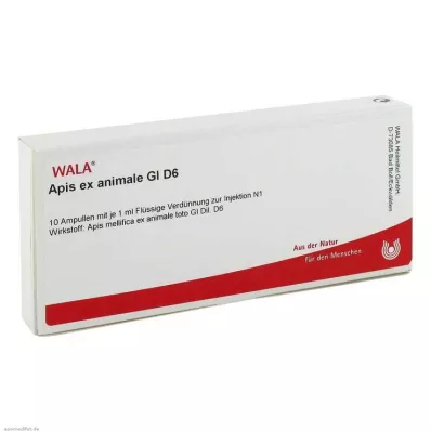 APIS EX animale GL D 6 ampula, 10X1 ml APIS EX animale GL D 6 ampula, 10X1 ml