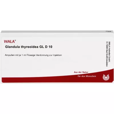 GLANDULA THYREOIDEA GL D 10 ampula, 10X1 ml