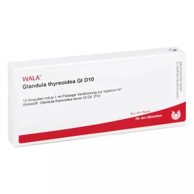 GLANDULA THYREOIDEA GL D 10 ampula, 10X1 ml GLANDULA THYREOIDEA GL D 10 ampula, 10X1 ml