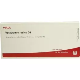 VERATRUM E radice D 4 ampule, 10X1 ml