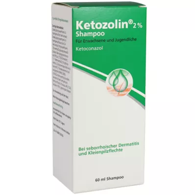 KETOZOLIN 2% šampon, 60 ml