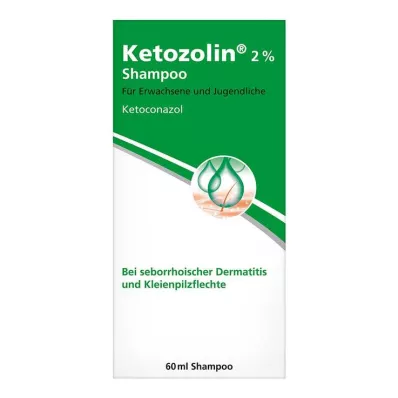 KETOZOLIN 2% šampon, 60 ml KETOZOLIN 2% šampon, 60 ml