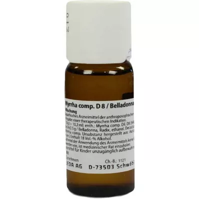 MYRRHA komp.D 8/Belladonna Radix D 10 aa mješavina, 50 ml