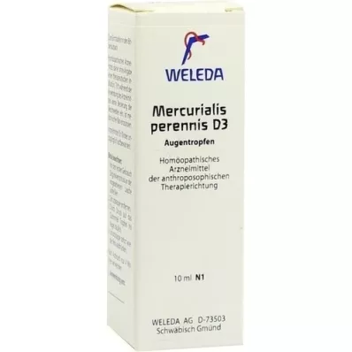 MERCURIALIS PERENNIS D 3 kapi za oči, 10 ml