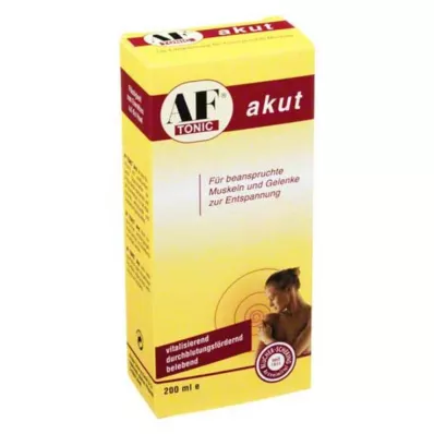 AF TONIC akutna tekućina, 200 ml AF TONIC akutna tekućina, 200 ml