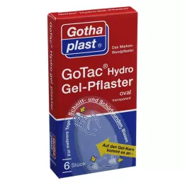 GOTAC Film za rane s gel jastučićem, 6 komada