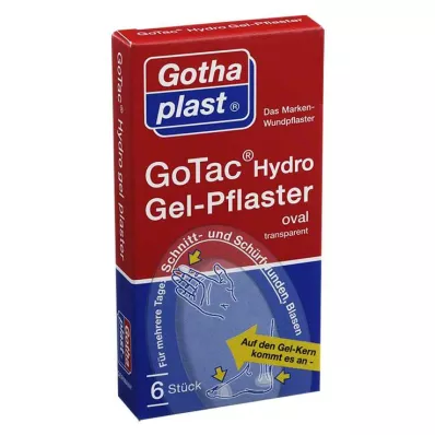 GOTAC Film za rane s gel jastučićem, 6 komada GOTAC Film za rane s gel jastučićem, 6 komada
