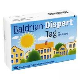 BALDRIAN DISPERT Dnevne obložene tablete, 100 kom