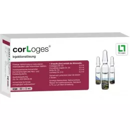 CORLOGES Otopina za injekcije u ampulama, 50X2 ml