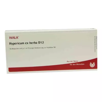 HYPERICUM EX Herba D 12 ampula, 10X1 ml HYPERICUM EX Herba D 12 ampula, 10X1 ml
