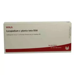 LYCOPODIUM E planta tota D 30 ampula, 10X1 ml