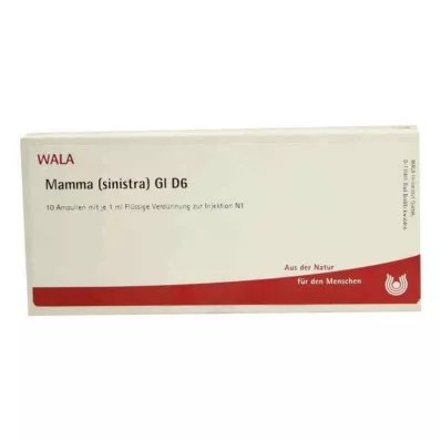 MAMMA SINISTRA GL D 6 ampula, 10X1 ml MAMMA SINISTRA GL D 6 ampula, 10X1 ml