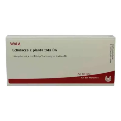 ECHINACEA E planta tota D 6 ampula, 10X1 ml