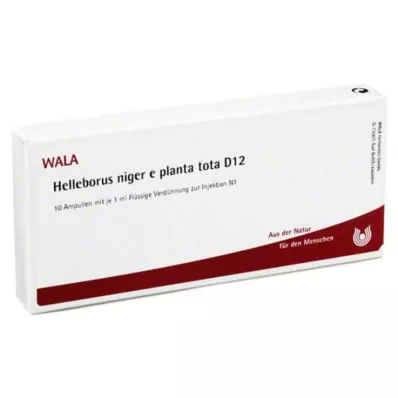 HELLEBORUS NIGER e planta tota D 12 ampula, 10X1 ml