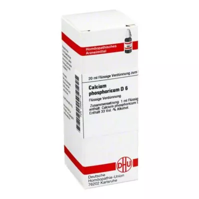 CALCIUM PHOSPHORICUM D 6 Razrjeđenje, 20 ml