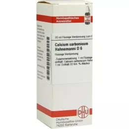 CALCIUM CARBONICUM Hahnemanni D 6 razrjeđenje, 20 ml