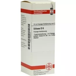 SILICEA D 6 Razrjeđenje, 20 ml