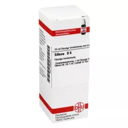 SILICEA D 6 Razrjeđenje, 20 ml