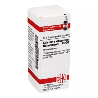 CALCIUM CARBONICUM Hahnemanni C 200 globule, 10 g CALCIUM CARBONICUM Hahnemanni C 200 globule, 10 g