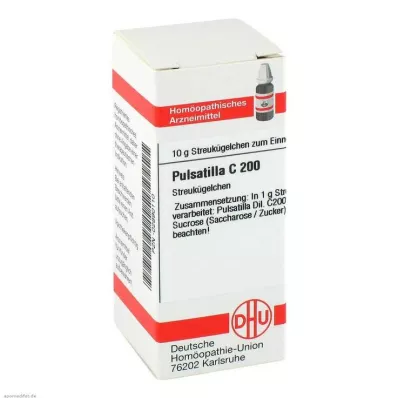 PULSATILLA C 200 globule, 10 g PULSATILLA C 200 globule, 10 g