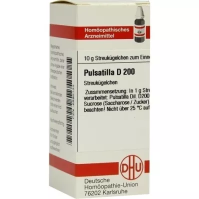 PULSATILLA D 200 globula, 10 g