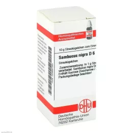 SAMBUCUS NIGRA D 6 globula, 10 g