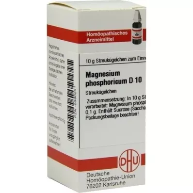 MAGNESIUM PHOSPHORICUM D 10 globula, 10 g