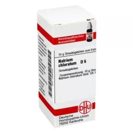 NATRIUM CHLORATUM D 6 globula, 10 g