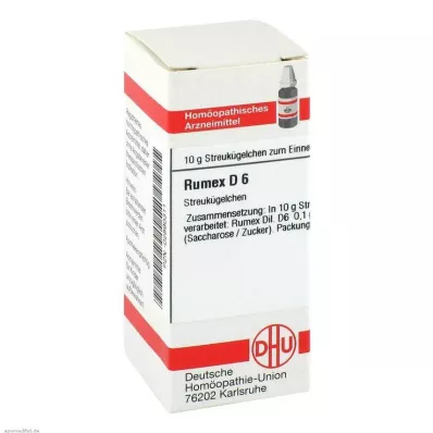 RUMEX D 6 globula, 10 g