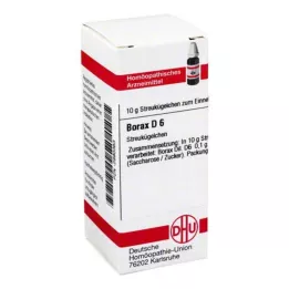 BORAX D 6 globula, 10 g