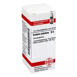 KALIUM JODATUM D 6 globula, 10 g