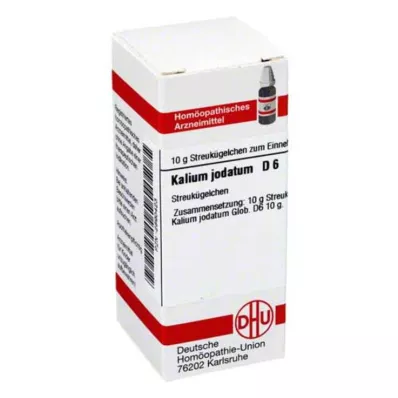 KALIUM JODATUM D 6 globula, 10 g