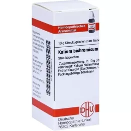 KALIUM BICHROMICUM D 12 globula, 10 g