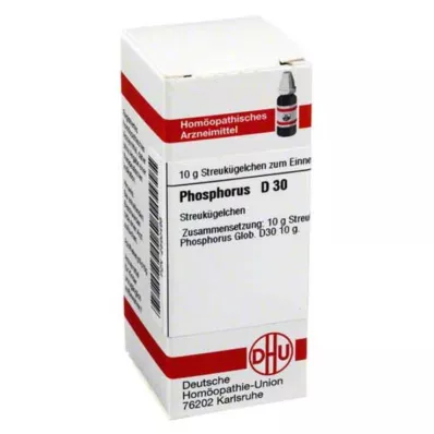 PHOSPHORUS D 30 globula, 10 g PHOSPHORUS D 30 globula, 10 g